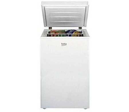 White Chest Freezer made by Beko Company