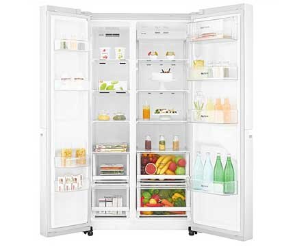 LG-Side-By-Side-Refrigerator-REF247SVUV-B-White Jumia Price List