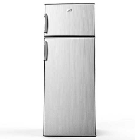 Syinix-212Litres-Double-Door-Refrigerator-FD275BF01--Silver